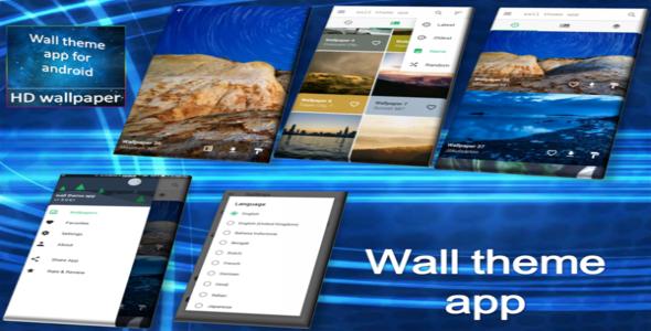 Wall theme paper app for android
